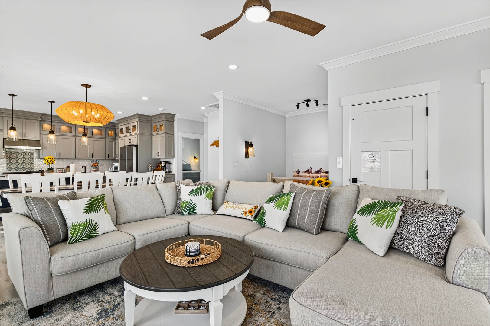 Luxury interior of Hello Sunshine beach house